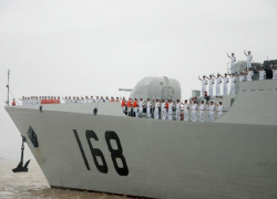 Chinese warships to dock at Ramree Island?