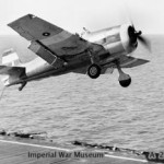 Grumman Hellcat makes an abortive landing