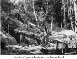 Remains of a Japanese headquarters on Ramree Island